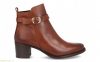 Женские ботинки на каблуке JPX коричневые 0