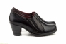 Жіночі туфлі на каблуку GAVIS чорні 4