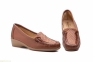 Жіночі туфлі Antonella Лайкра коричневі 0