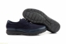 Мужские замшевые туфли на шнурках  KEELAN синие 4