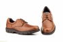 Чоловічі туфлі дербі KEELAN коричневі 1