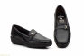 Жіночі туфлі лофери Antonella чорні 1