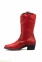 Жіночі ковбойські чоботи Pary Medio червоні 2