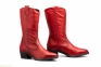 Жіночі ковбойські чоботи Pary Medio червоні 1