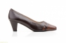 Жіночі туфлі на каблуку JAM2 коричневі 1