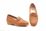 Женские туфли лоферы  Antonella коричневые 0