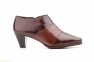 Жіночі туфлі на блискавці JAM коричневі 1