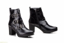 Жіночі черевики з пряжками JAM чорні 0