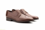 Мужские кожаные туфли Carlo Garelli коричневые 1