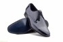Мужские туфли Paco Valentino синие лаковые 3