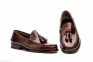 Мужские туфли с кисточками JAM Iberico  коричневые 2
