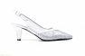 Жіночі туфлі JAM святкові срібні 1