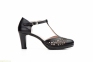 Жіночі туфлі на каблуку ANNORA1 чорні 2