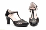 Жіночі туфлі на каблуку ANNORA1 чорні 1