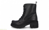 Женские ботинки на каблуке JARPEX чёрные 1