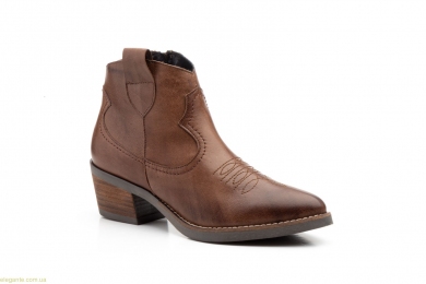 Жіночі ковбойські черевики Par y Medio коричневі