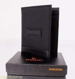 Чоловічий гаманець DOGDOG чорний