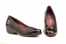 Жіночі туфлі на танкетці ANNORA коричневі