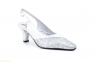 Жіночі туфлі JAM святкові срібні