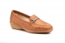 Жіночі туфлі лофери Antonella коричневі